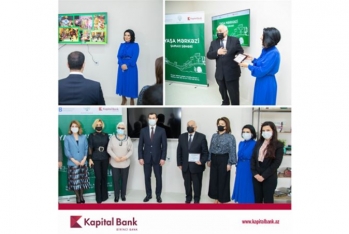 "Kapital Bank"ın dəstəyi ilə növbəti - “Yaşa” Mərkəzi Açıldı
