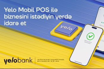 Sahibkarlar üçün rahat və çevik həll - Yelo Mobil POS