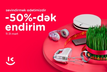 “Kontakt”da Novruz sevinci – NAĞD ALIŞA 50%-DƏK ENDİRİM