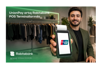 Rabitəbank POS-terminal şəbəkəsində UnionPay kartlarının qəbuluna başladı