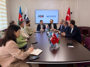 ATİB-də Zonguldak Sənayeçi və İş Adamları Dərnəyi ilə görüş keçirilib - FOTOLAR | FED.az