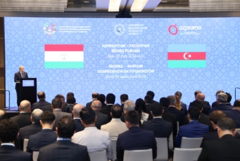 Bakıda Azərbaycan-Tacikistan biznes forumu keçirilir - FOTOLAR
