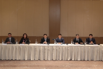 Ədliyyə Nazirliyi və KOBİA sahibkarlarla görüş keçirib - FOTOLAR