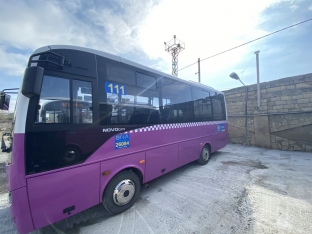 Bakıda daha bir marşrutda - AVTOBUSLAR YENİLƏNİR | FED.az