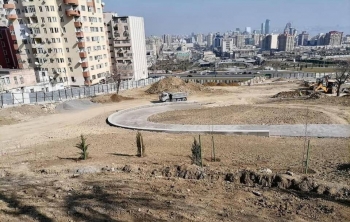 Bakıda Mərkəzi Parkın ikinci hissəsi salınır - FOTOLAR | FED.az