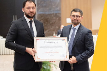 Yelo Bank наградили Сертификатом «Фонда Возрождения Карабаха»