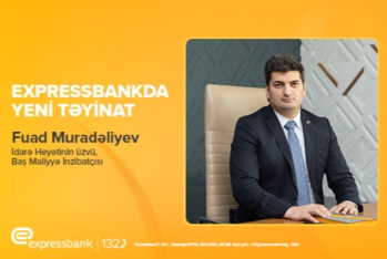 Expressbankın İdarə Heyətinə – YENİ TƏYİNAT