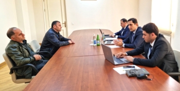 Aqrar Sığorta Fondunun sədri Şabranda vətəndaşların müraciətlərini dinləyib - FOTOLAR | FED.az
