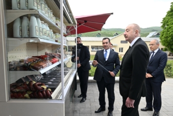 4 milyon manat yatırıb, Dubaya və Qətərə ət satacaq - İlham Əliyev "Qoç Ət"in Xocalıdakı təsərrüfatında - FOTOLAR