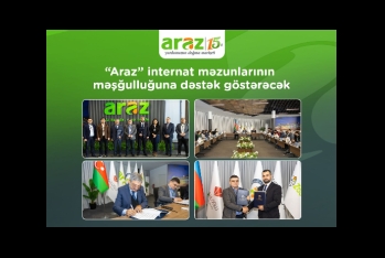 “Araz” supermarketlər şəbəkəsi internat məzunlarının məşğulluğuna dəstək göstərəcək