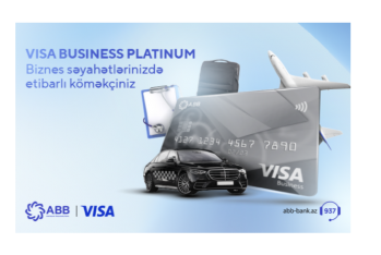 Səyahətlər zamanı ödənişsiz xidmət və endirim imkanlı  - "VISA Business Platinum” kartı