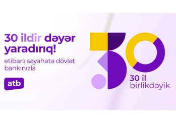 Azər Türk Bankın - 30 YAŞI TAMAM OLDU