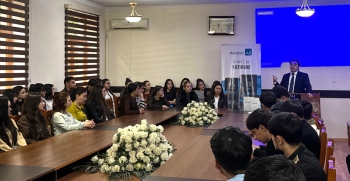 BDU-nun Qazax filialında  “Invest-AZ İnvestisiya Şirkəti”nin birgə təşkilatçılığı ilə seminar keçirilib - FOTOLAR | FED.az