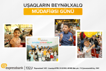 Expressbank Vətən Müharibəsi iştirakçılarının övladları üçün - TƏDBİR KEÇİRDİ