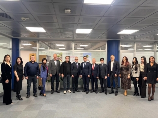 ATİB sədri Mürsəl Rüstəmov "Yapı Kredi Bank Azərbaycan" QSC-ni ziyarət edib - [red]FOTOLAR[/red] | FED.az