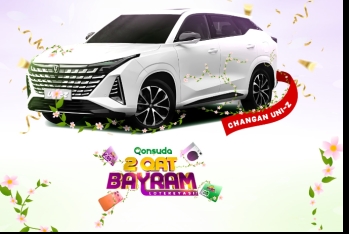 Yevlaxlı müştəri Changan UNI-Z qazandı