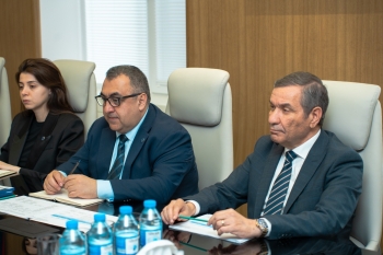 Ədliyyə Nazirliyində sahibkarlarla görüş keçirilib - FOTOLAR | FED.az
