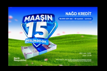 Bank Respublika nağd kreditlər üzrə Novruz kampaniyasına - START VERİR