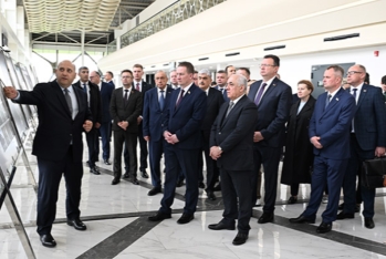 Baş nazirlər Füzuli və Ağdamda - FOTOLAR