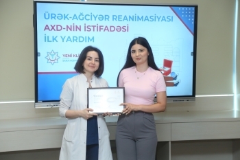 Media nümayəndələri üçün ilk yardım üzrə simulyasiya təlimləri keçirilib - FOTOLAR | FED.az