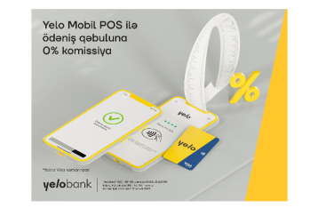 Yelo Mobil POS ilə komissiyasız ödəniş qəbulu - HƏLƏ DƏ QÜVVƏDƏDİR!