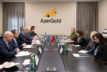 AzerGoldda Türkiyənin Xarici İşlər Nazirliyinin nümayəndə heyəti ilə görüş keçirilib