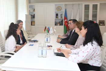 Bakı Ali Neft Məktəbinin rektoru  DAAD Regional Tbilisi ofisinin rəhbəri ilə görüşüb