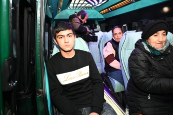 Kəlbəcər şəhərinə növbəti köç karvanı yola salınıb | FED.az