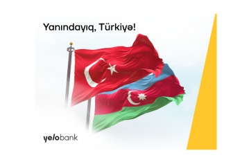 Yelo Bank Türkiyəyə - İANƏ ETDİ