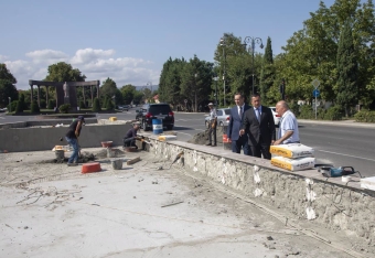 Şəmkirin icra başçısı tikinti işlərinə baxış keçirdi, tapşırıqlarını verdi - [red]FOTO [/red] | FED.az