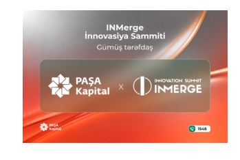 PAŞA Kapital “INMerge” İnnovasiya Sammitinin sponsorudur