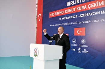 Kahramanmaraşdakı “Azərbaycan” məhəlləsinin açılışından - FOTOLAR | FED.az