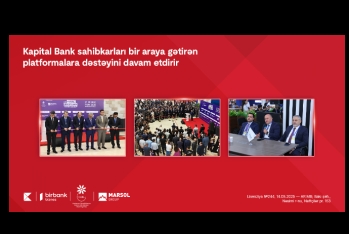 Kapital Bank продолжает поддерживать платформы, объединяющие предпринимателей