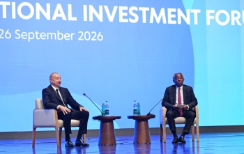 İlham Əliyev II Azərbaycan Beynəlxalq İnvestisiya Forumu çərçivəsində keçirilən tədbirdə iştirak edib | FED.az