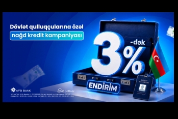 AFB Bank-dan dövlət qulluqçularına özəl güzəştli - [red]NAĞD KREDİT KAMPANİYASI[/red] | FED.az
