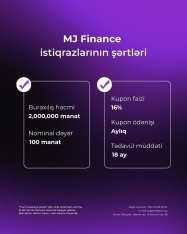 «MJ Finance»nin istiqrazlarına böyük tələb – [red]208 İNVESTOR SİFARİŞ VERDİ[/red] | FED.az