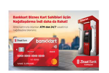 Bankkart Bizness kart sahibləri üçün nağdlaşdırma - İNDİ DAHA DA RAHAT!