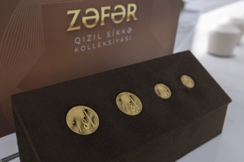 “AzerGold” “Zəfər” adlı yeni qızıl sikkə kolleksiyasını təqdim edib | FED.az