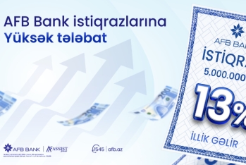 AFB Bank istiqrazlarına - YÜKSƏK TƏLƏBAT OLUB