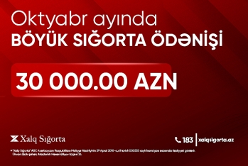 Xalq Sığorta yüksək məbləğdə sığorta ödənişi həyata keçirib
