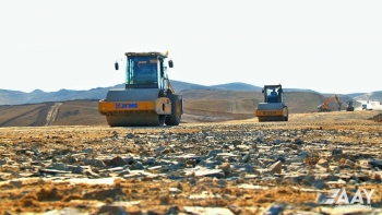 Ağdam-Füzuli avtomobil yolunun inşası sürətlə davam edir - FOTO - VİDEO | FED.az