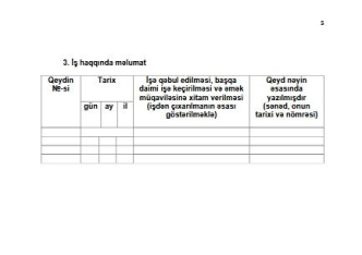 İşçilərin əmək kitabçasının forması və onun doldurulması qaydaları təsdiqlənib | FED.az