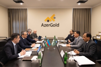 В ЗАО “AzerGold” состоялась встреча с делегацией пакистанской компании “Frontier Works Organization”