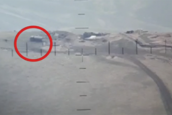 Ordumuz ermənilərin canlı qüvvəsini daşıyan maşını - MƏHV ETDİ - VİDEO