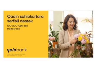 8 Mart ərəfəsində xanım sahibkarlara mikrokredit - İLLİK CƏMİ 8%-DƏN!