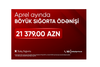 Xalq Sığorta yüksək məbləğdə sığorta ödənişi həyata keçirib - FOTOLAR