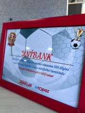 Unibank futbol turnirinin - [red]QALİBLƏRİNDƏN OLUB[/red] | FED.az