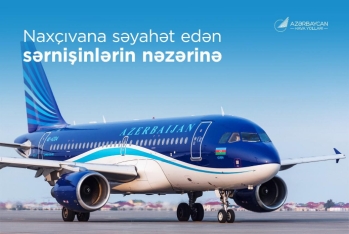 AZAL Naxçıvana təyyarə reyslərini ləğv etdi - RƏSMİ AÇIQLAMA