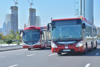 Azərbaycanda sərnişin daşımaları 9% artıb