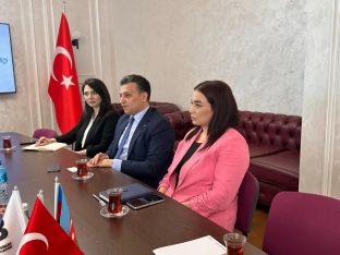 ATİB sədri Türkiyə Sığorta Birliyinin nümayəndə heyətini qəbul edib - [red]FOTO[/red] | FED.az